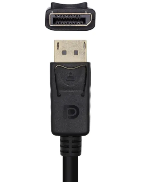 Aisens A125-0365 Conversor de Imagen DisplayPort a VGA WUXGA 2m Negro