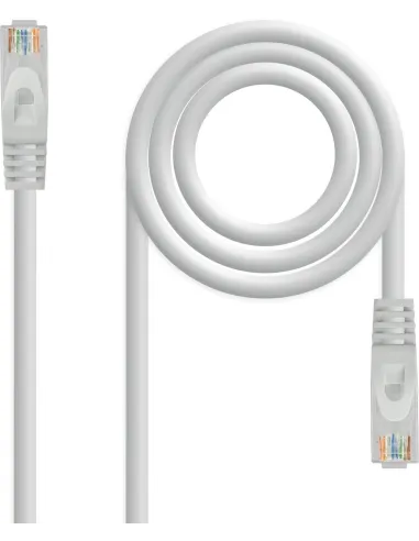 Nanocable 10.20.1800 Cable de Red RJ45 Cat.6A UTP LSZH 50 cm Gris