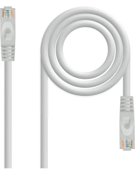 Nanocable 10.20.1800 Cable de Red RJ45 Cat.6A UTP LSZH 50 cm Gris