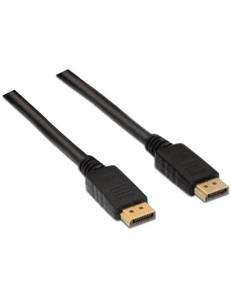Aisens A124-0129 Cable DisplayPort V1.2 4K 60hz Macho/Macho 2m Negro
