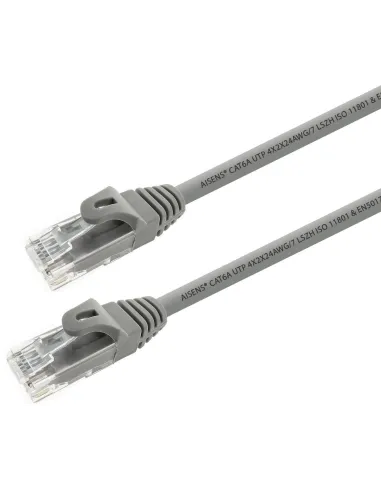 Aisens A145-0324 Cable de Red RJ45 LSZH Cat.6A UTP 25cm Gris