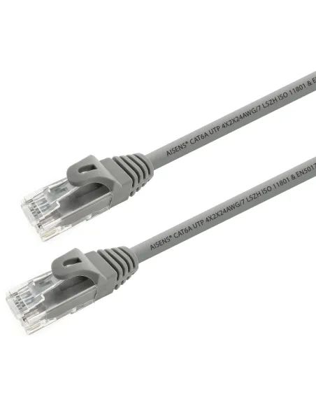 Aisens A145-0324 Cable de Red RJ45 LSZH Cat.6A UTP 25cm Gris