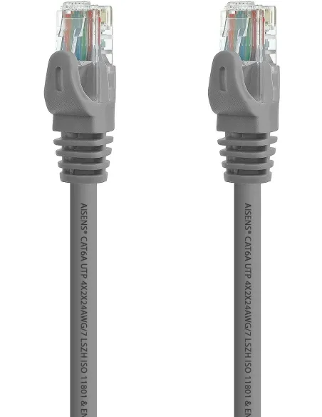 Aisens A145-0329 Cable de Red RJ45 LSZH CAT.6A UTP 5m Gris