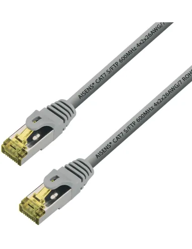 Aisens A146-0333 Cable de Red RJ45 Cat.7 S/FTP 50cm Gris