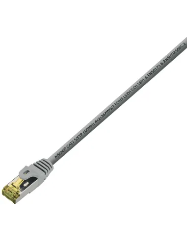 Aisens A146-0334 Cable de Red RJ45 Cat.7 S/FTP 1m Gris