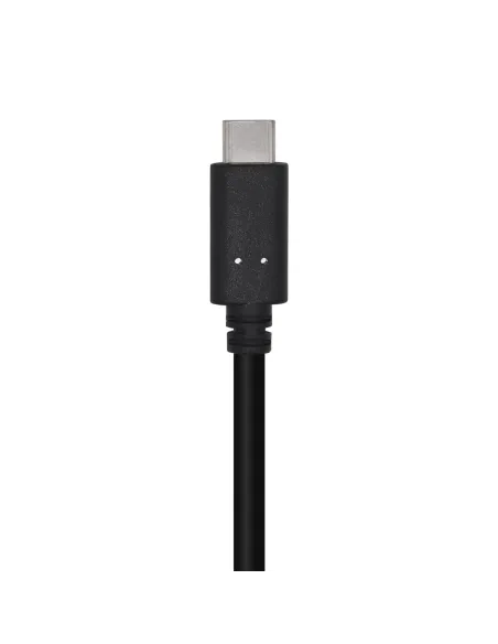 Aisens A107-0449 Cable USB-C 3.1 Gen2 10Gbps 3A a USB-A 50cm Negro