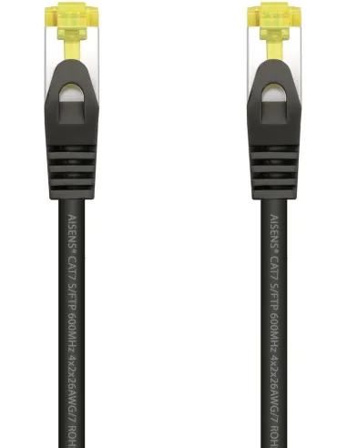 Aisens A146-0485 Cable de Red RJ45 Cat7 SFTP LSHZ 50 cm Negro