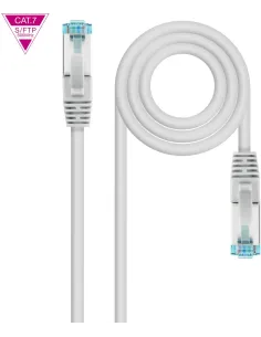 Nanocable 10.20.1715 Cable de Red RJ45 Cat.7 SFTP LSZH PIMF 15M Gris-CABL53166