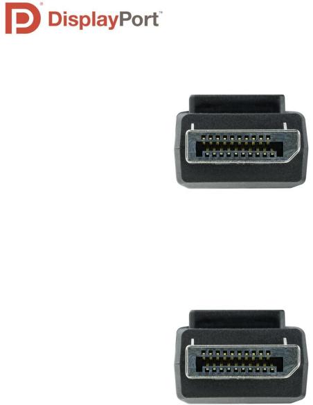 Nanocable 10.15.2501-L150 Cable DisplayPort 1.4 Macho/Macho 1.5M Negro