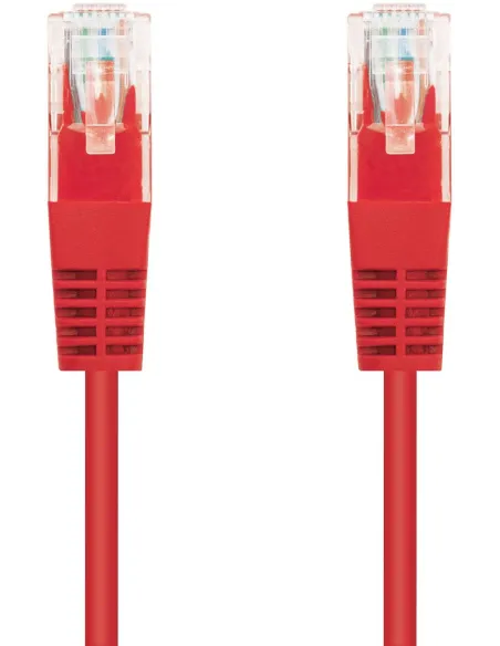 Nanocable 10.20.0400-L25-R Cable de Red RJ45 Cat.6 UTP 25cm Rojo