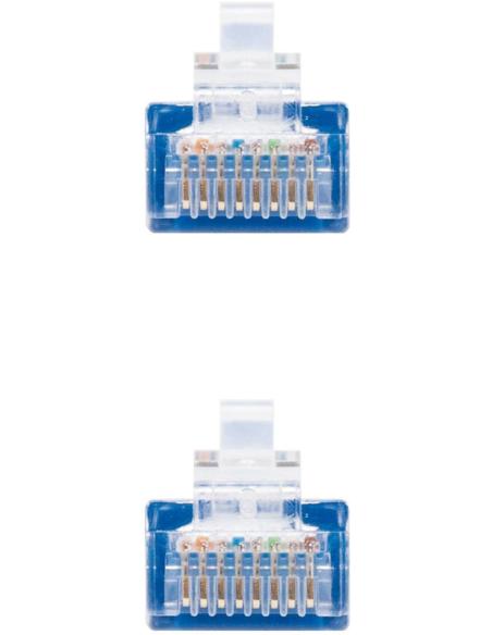Nanocable 10.20.0400-L30-BL Cable de Red RJ45 Cat.6 UTP AWG24 30cm Azul