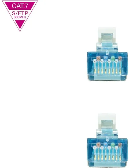 Nanocable 10.20.1720 Cable de Red Categoria 7 LSZH/SFTP 20 M Gris