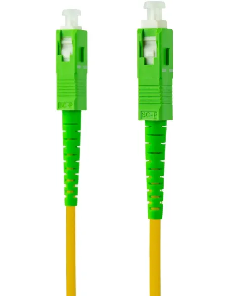 Nanocable 10.20.0001 Cable de Fibra SC/APC LSZH Amarillo 1M