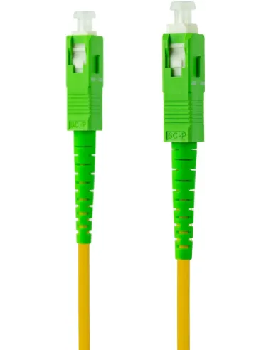 Nanocable 10.20.0002 Cable de Fibra SC/APC LSZH Amarillo 2M