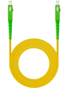 Nanocable 10.20.0005 Cable de Fibra SC/APC LSZH Amarillo 5M-CABL55018