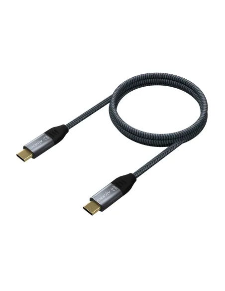 Aisens A107-0629 Cable USB-C 2.0 5A 100W 1M Gris