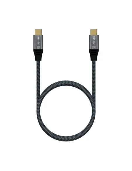 Aisens A107-0634 Cable USB-C 3.2 Gen2X2 20Gbps 8K@30Hz 2M Gris