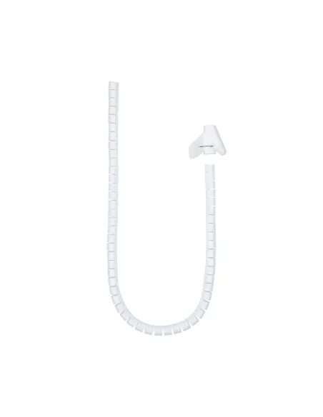 Nanocable 10.36.0001-W Organizador de Cables Flexible 25mm 1M Blanco