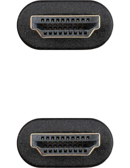 Nanocable 10.15.3900 Cable HDMI V2.0 4K@60Hz 0.5m Negro