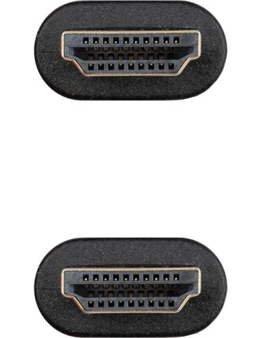 Nanocable 10.15.3901 Cable HDMI V2.0 4K@60Hz 1m Negro