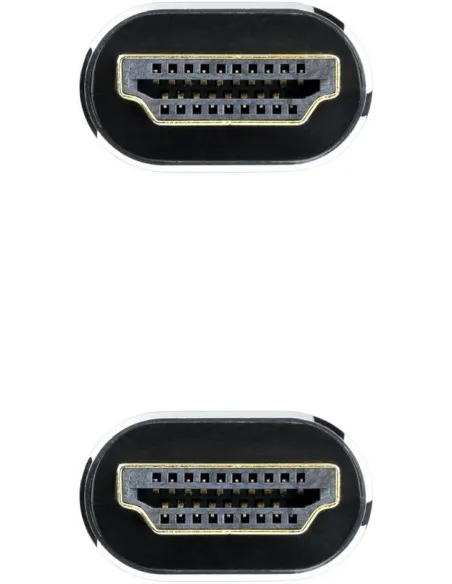 Nanocable 10.15.8010 Cable HDMI 2.1 IRIS 8K Macho/Macho 10M Negro