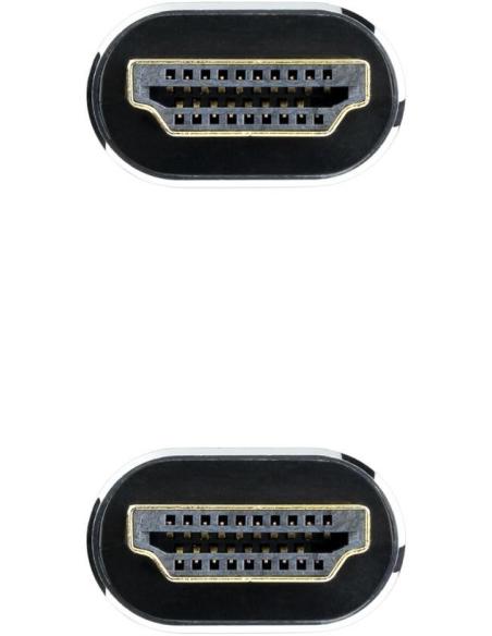 Nanocable 10.15.8010 Cable HDMI 2.1 IRIS 8K Macho/Macho 10M Negro