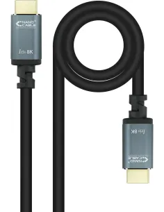 Nanocable 10.15.8010 Cable HDMI 2.1 IRIS 8K Macho/Macho 10M Negro-CABL57994