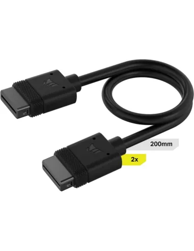 Corsair iCUE LINK Cable 2x 200mm Negro