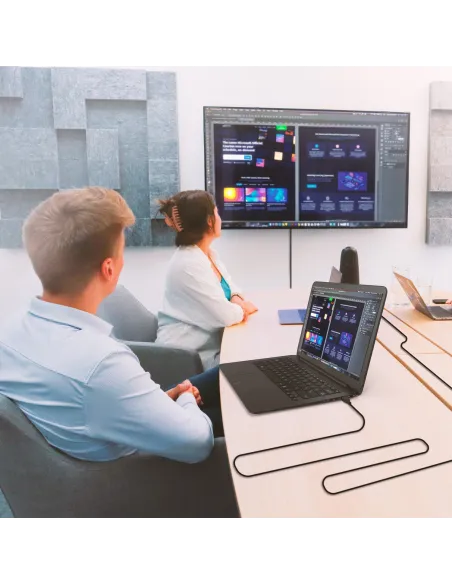 Aisens A120-0734 Cable HDMI 2.0 CSS 4K 60Hz 18Gbps Macho/Macho 5m Negro