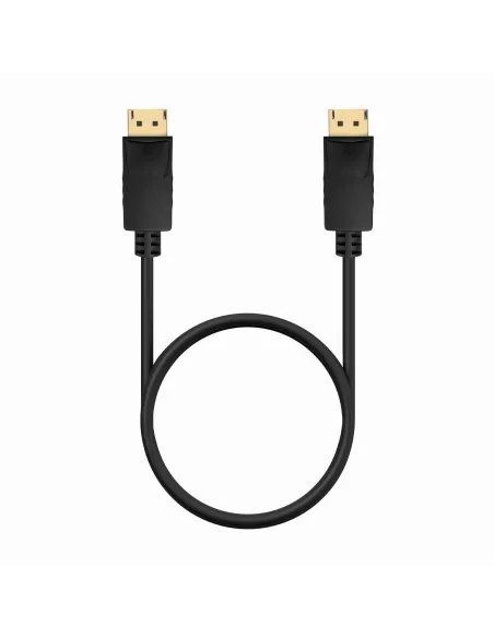 Aisens A124-0737 Cable Displayport V12 CCS 4K 60Hz 50cm Negro