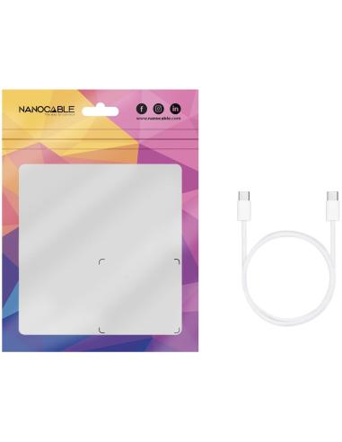 Nanocable 10.01.6001-CO Cable USB-C 2.0 1M Blanco