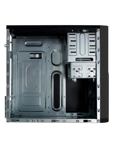 UNYKAch Dark Shadow Caja PC Micro ATX Dark USB 3.0 Negra + Fuente de Alimentación 500W