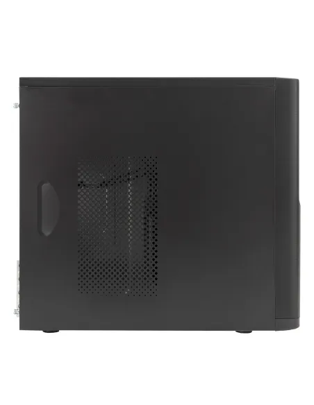 UNYKAch Dark Shadow Caja PC Micro ATX Dark USB 3.0 Negra + Fuente de Alimentación 500W