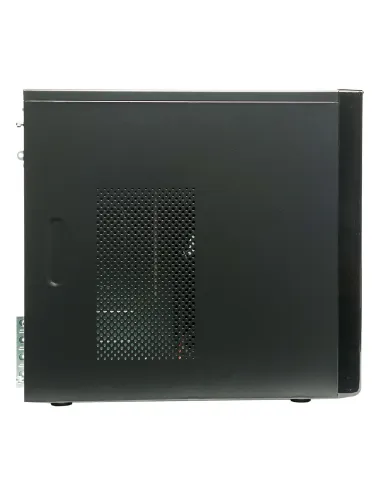 UNYKAch Dark Shadow Caja PC Micro ATX Dark USB 3.0 Negra + Fuente de Alimentación 500W