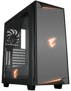 Gigabyte Aorus AC300W V2 RGB Cristal Templado USB 3.1 Negra