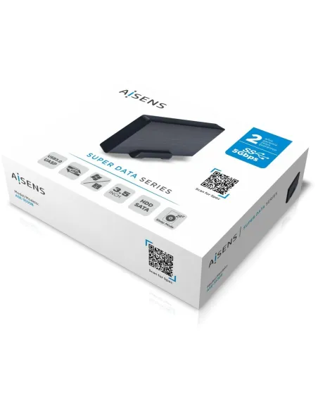 Aisens ASE-3530B Caja Externa para Disco Duro de 3.5" USB 3.0 Negra