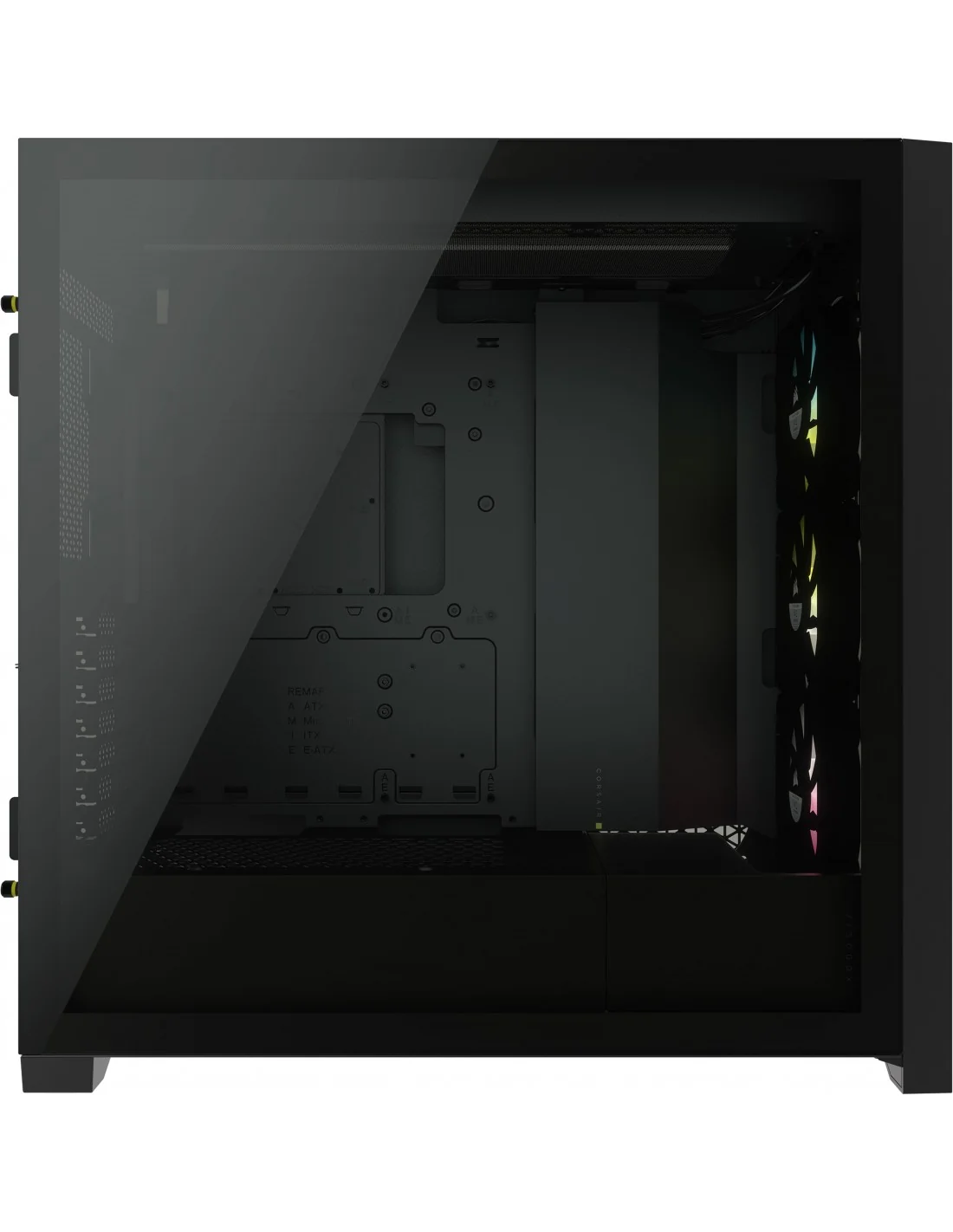 Corsair iCUE 5000X RGB Cristal Templado USB 3.0 Negra