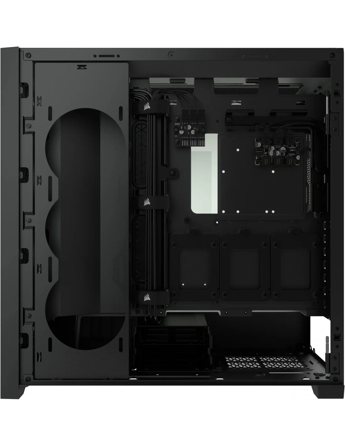 Corsair iCUE 5000X RGB Cristal Templado USB 3.0 Negra