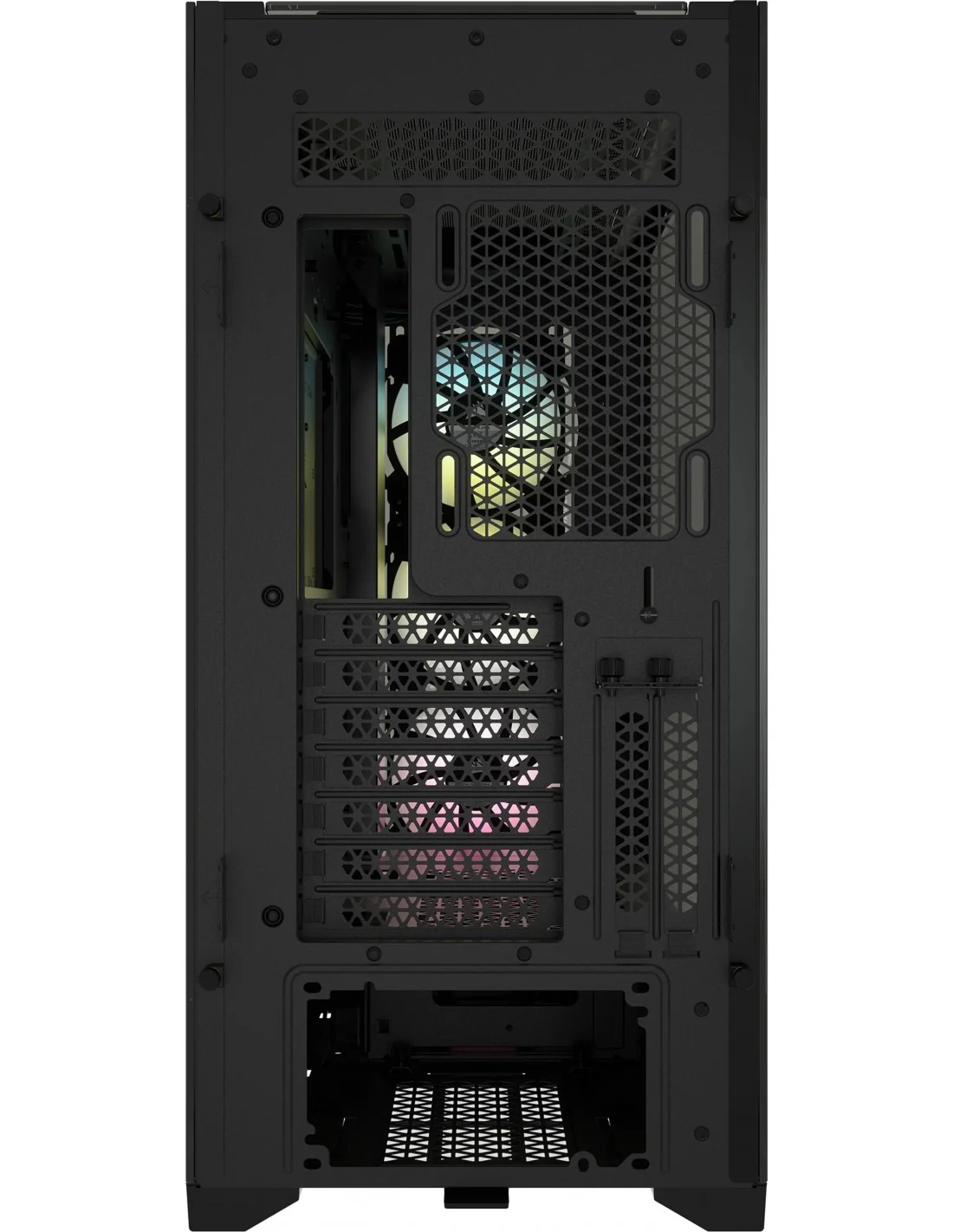 Corsair iCUE 5000X RGB Cristal Templado USB 3.0 Negra