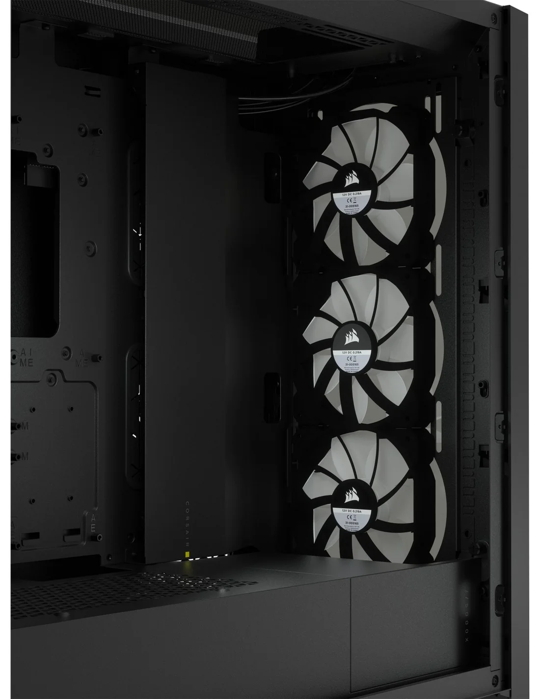 Corsair iCUE 5000X RGB Cristal Templado USB 3.0 Negra