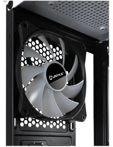 UNYKAch Glayze Torre Cristal Templado RGB Blanca