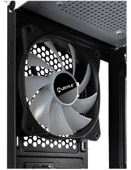 UNYKAch Glayze Torre Cristal Templado RGB Blanca