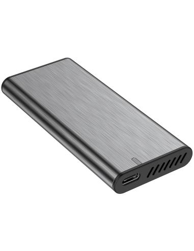 Aisens ASM2-007GRY Caja Externa para Disco Duro SSD M.2 USB-C Gris