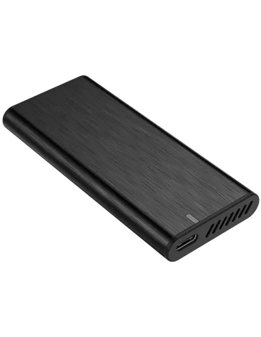Aisens ASM2-008B Caja Externa para Disco Duro SSD M.2 USB-C Negra
