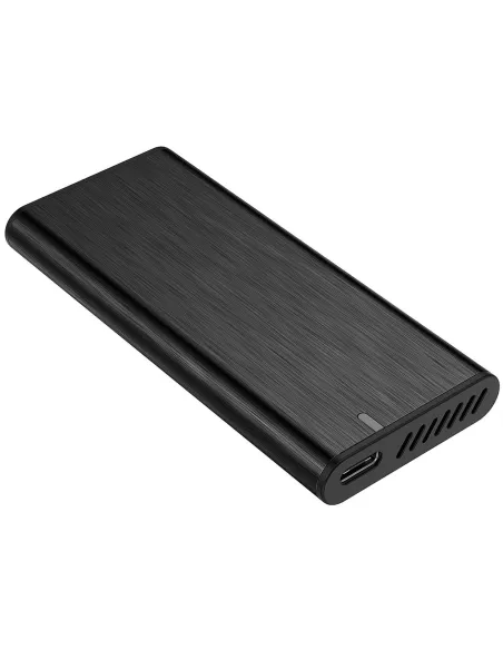 Aisens ASM2-008B Caja Externa para Disco Duro SSD M.2 USB-C Negra