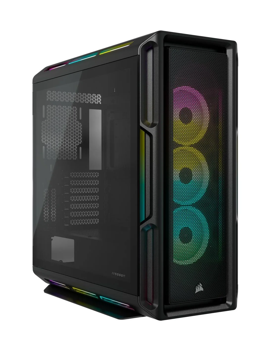 Corsair iCUE 5000T RGB Cristal Templado USB 3.0 Negra