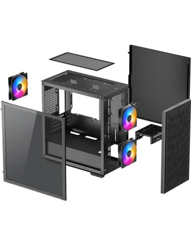 DeepCool MATREXX40 3FS Cristal Templado USB 3.0 Negra