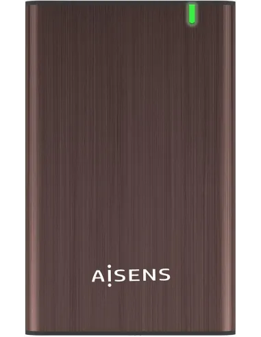 Aisens ASE-2525BWN Caja Externa para Disco Duro de 2.5" SATA USB 3.0 Marrón