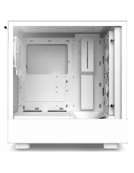 NZXT H5 Flow Cristal Templado USB-C 3.2 Blanca