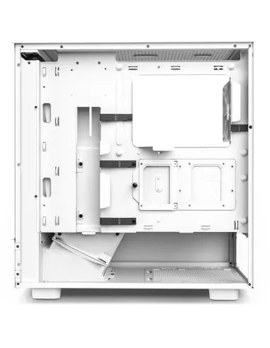 NZXT H5 Flow Cristal Templado USB-C 3.2 Blanca